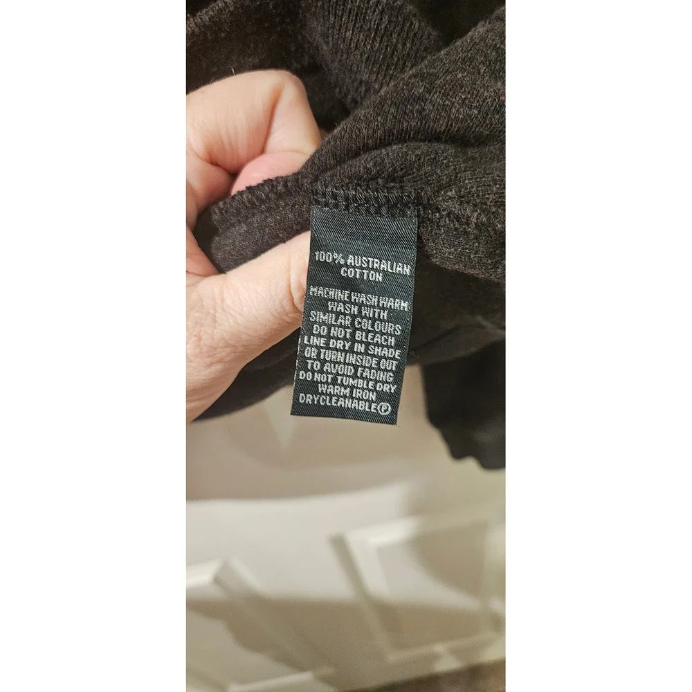 Rodd & Gunn Alton Ave Quarter Zip Pullover Sweatshirt Mens Medium Gray‎ Cotton